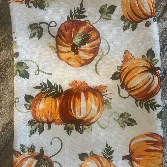 Autumn Pumpkin Print Fabric - Picture 4 of 5